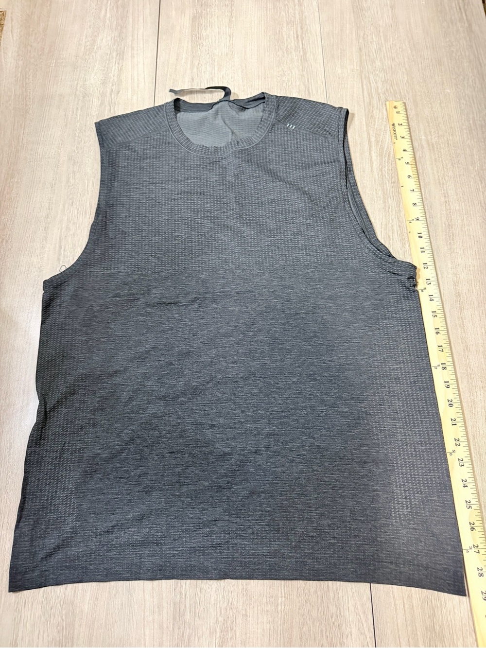 lululemon athletica Men's Sleeveless Training Tank - Charcoal Gray
